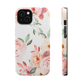 Vintage Floral - MagSafe Cases iPhone 14 Glossy - phone cases